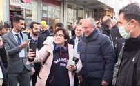 Memleket Partisi Genel Başkanı İnce, Kayseri 'de esnafı ziyaret etti